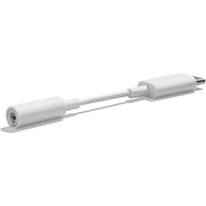 Google - GA00477-WW USB-C-to-3.5mm Audio Adapter - White